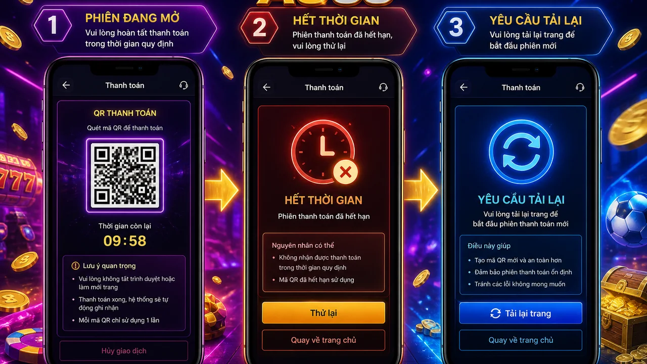Đọc dấu hiệu trên màn hình nhỏ: thuật ngữ hết phiên thanh toán au88 mobile