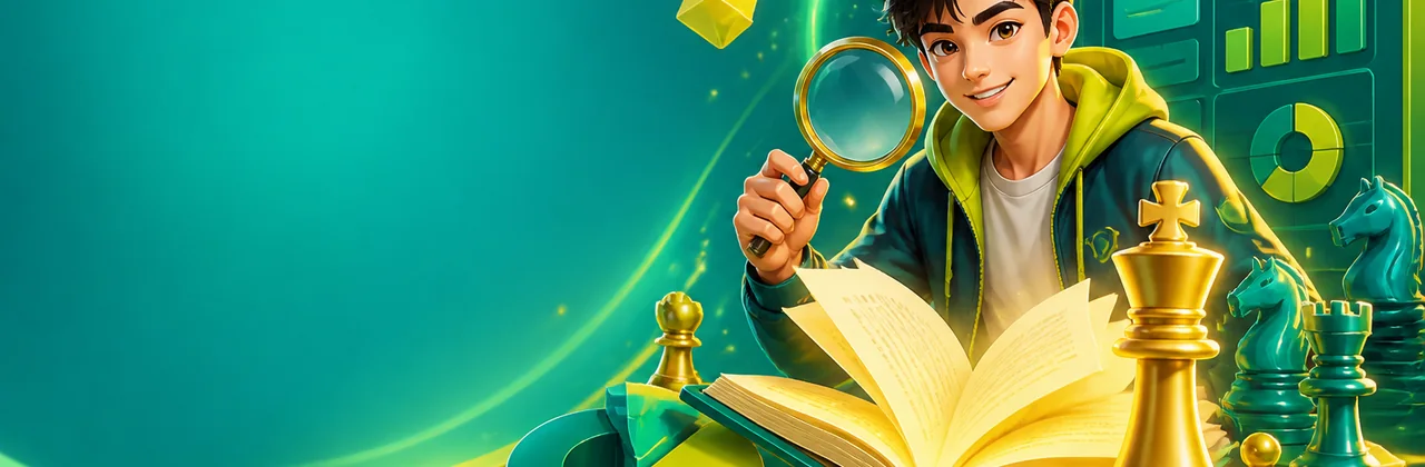Nhân vật hướng dẫn bên sách mở trong banner cẩm nang
