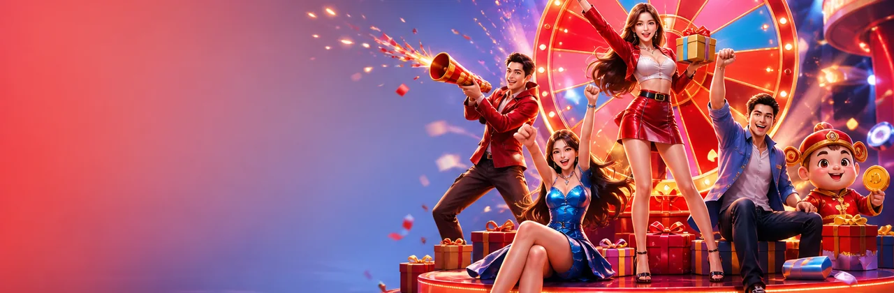 Sân khấu lễ hội nhiều màu cho chuyên mục sự kiện
